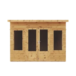 Waltons 10 X 8 Garden Shiplap Tongue And Groove Helios Summerhouse Outdoor Garden Room -Garden Central Sales Store SI 003 001 0009 10x8 Helios Summerhouse Front20copy