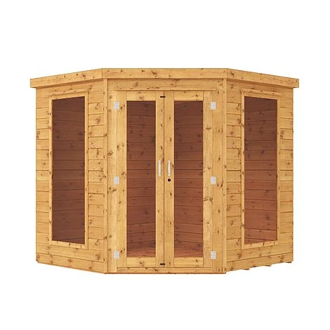 Waltons 7 X 7 Wooden Outdoor Shiplap Tongue And Groove Premier Corner Garden Summerhouse 11 Waltons 7 X 7 Wooden Outdoor Shiplap Tongue And Groove Premier Corner Garden Summerhouse - Image 11