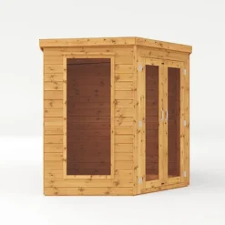 Waltons 11' X 7' Corner Summerhouse With Side Shed 18 Waltons 11' X 7' Corner Summerhouse With Side Shed -Garden Central Sales Store SI 003 001 0064 11x7 Corner Summerhouse with Side Shed Studio Left