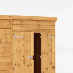 Waltons 12' X 8' Corner Summerhouse With Side Shed -Garden Central Sales Store SI 003 001 0078 12x8 Corner Summerhouse with Side Shed Studio Detail001