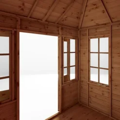 Waltons 8' X 6' Hip Roof Summerhouse -Garden Central Sales Store SI 003 001 0082 8x6 Clover Summerhouse Detail002