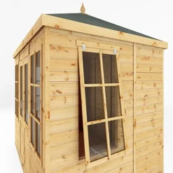 Waltons 8' X 6' Hip Roof Summerhouse -Garden Central Sales Store SI 003 001 0082 8x6 Clover Summerhouse Detail004