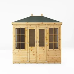 Waltons 8' X 6' Hip Roof Summerhouse -Garden Central Sales Store SI 003 001 0082 8x6 Clover Summerhouse Front