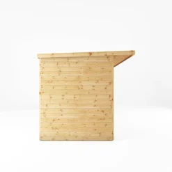 Waltons 18 X 6 Maine Pent Wooden Garden Summerhouse With Patio Area Shiplap Tongue And Groove -Garden Central Sales Store SI 003 001 0091 Summerhouse DT Shiplap Pent 18x6 Patio Area Left