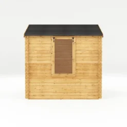 Waltons 2.6m X 3.3m 19mm Log Cabin -Garden Central Sales Store SI 006 001 0021 2.6mx3.3m Log Cabin 19mm Studio Left
