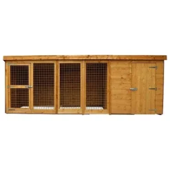 Waltons 12' X 4' Dog Run And Kennel -Garden Central Sales Store SI 010 001 0004 300dpi 2