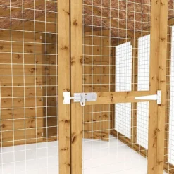 Waltons 10' X 6' Dog Kennel And Run -Garden Central Sales Store SI 010 001 0006 10x6 Dog Run Extension and Floor Pack Detail005