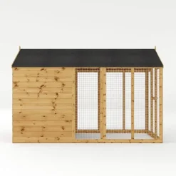 Waltons 10' X 6' Dog Kennel And Run -Garden Central Sales Store SI 010 001 0006 10x6 Dog Run Extension and Floor Pack Left