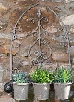 Antique Bronze Coloured Snail Pot Buddy - Pot Hanger -Garden Central Sales Store SNAIL20 20HANGING20POTS20220 20PB000820CROPPED