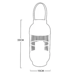 Idooka Large Chrome Solar Lantern -Garden Central Sales Store SOLAR LANTERNS.BLACK .Silhouette