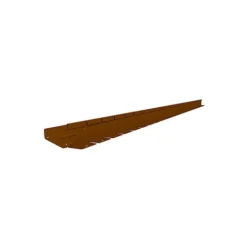 Straightcurve Flex - Garden Edging 75mm Bundle Of 6 Weathering Steel -Garden Central Sales Store Straightcurve Flex Garden Edging FL075WS