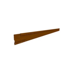 Straightcurve Flex - Garden Edging 100mm Bundle Of 6 Weathering Steel -Garden Central Sales Store Straightcurve Flex Garden Edging FL100WS 1