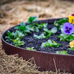 Straightcurve Flex - Garden Edging 100mm Bundle Of 6 Weathering Steel -Garden Central Sales Store Straightcurve Flex Garden Edging Flexline 100 3 1