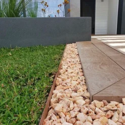 Straightcurve Zero-Flex - Garden Edging 100mm Set Of 6 Weathering Steel