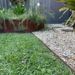 Straightcurve Zero-Flex - Garden Edging 75mm Bundle Of 10 Weathering Steel