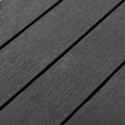 Idooka Faux Wood Garden Coffee Table - Waterproof Patio Side Table For Outdoor Use -Garden Central Sales Store Texture