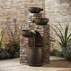 Serenity Pouring Bowls Water Feature -Garden Central Sales Store WEBG38774