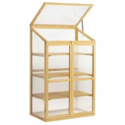 Garden Grow Three-Tier Wooden Cold Frame -Garden Central Sales Store WEBG39191