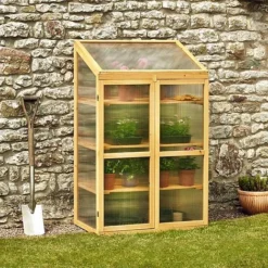 Garden Grow Three-Tier Wooden Cold Frame -Garden Central Sales Store WEBG39194