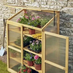 Garden Grow Three-Tier Wooden Cold Frame -Garden Central Sales Store WEBG39196