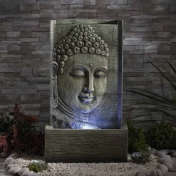 Serenity Buddha Water Wall Feature -Garden Central Sales Store WEBG39443