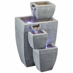 Serenity Table-Top Oblong Stone-Effect Water Feature -Garden Central Sales Store WEBG3962