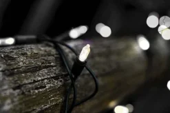 Idooka Outdoor Christmas Lights - Xmas LED Fairy Lighting IP44 Warm/Multicolour/Bright -Garden Central Sales Store Wrapped