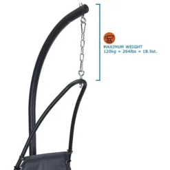 Idooka Hanging Lounger Chair -Garden Central Sales Store X80000011.Weight