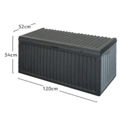 Idooka 336L Black Storage Box -Garden Central Sales Store Y54400820.Silhouette