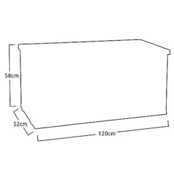 Idooka 362L Black Storage Box -Garden Central Sales Store Y54400890 550405.Silhouette