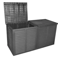 Idooka 750L Black Storage Box -Garden Central Sales Store Y54400970 553838.Open