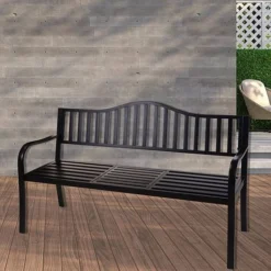 Idooka Folding Black Bench