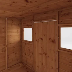 Waltons 6 X 5 Sheriff Pent Wooden Garden Playhouse -Garden Central Sales Store dahlia playhouse detail002 SI 002 001 0072