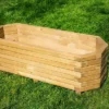 Large 110cm Long Octagonal Wooden Planter