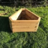 Triangle Garden Wooden Planter