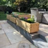 Medium 90cm Long Wooden Planter