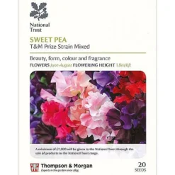 Seed Collection Tin + 10 Packets Of National Trust Seeds -Garden Central Sales Store sweet prize P1