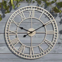 Roman Numeral Garden Wall Clock -Garden Central Sales Store z CLOCKG2612