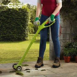 Garden Gear Weed Sweeper With Spare Brushes
