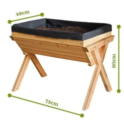Garden Grow Medium Wooden Planter -Garden Central Sales Store z G21877